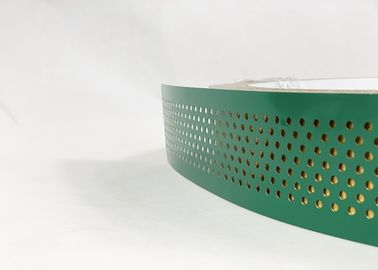Zielona aluminiowa listwa osłonowa 0,8 mm, pokryta PE 100 metrów bez krawędzi