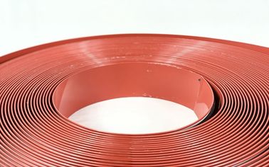Kolor czerwony 50 metrów Channelume Aluminium Elastyczna forma 7 cm z tyłu z PVC