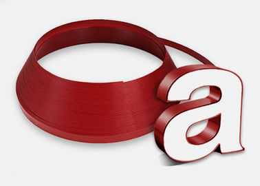 Bezpieczny materiał Kolor czerwony akrylowy listwy krawędziowe o szerokości 2,0 cm Plastikowa zaślepka