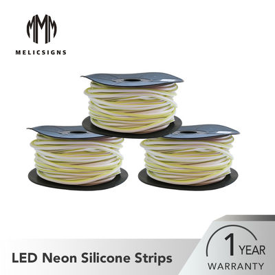 Lemon Yellow 8mm Grubość 50 metrów długości Taśma LED Neon Flex