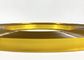 Złota plastikowa nasadka 35/45 metrów do akrylowej krawędzi listowej kanału