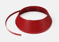 Zaślepka kanału LED w kolorze czerwonym Kształt J Dobra elastyczność z certyfikatem SGS Plastikowa nasadka