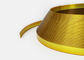 Złota luksusowa plastikowa nasadka w kształcie litery J 2,0 cm 35/45 metrów z aluminium
