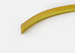 Złota luksusowa plastikowa nasadka w kształcie litery J 2,0 cm 35/45 metrów z aluminium