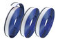 Ciemnoniebieskie profile wytłaczane z aluminium Powlekane kolorem Płaskie 7 cm Szerokość Rozmiar z formą PVC