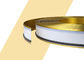 Trwałe aluminiowe kształty wytłaczane Channelume 0,5 mm Malowanie w kolorze szczotkowanego złota