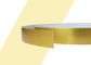 Grubość 0,8 mm Aluminiowa osłona szczotki Szczotka pokryta złotem Darmowy materiał po stronie powrotnej