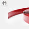 Wodoodporne profile wytłaczane typu strzałka w kolorze czerwonym Plastikowa krawędź 45 m 1-calowa plastikowa nasadka