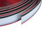 Akrylowa 50-metrowa anodowana aluminiowa cewka wykończeniowa w kolorze czerwonym