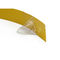 Malowanie w kolorze żółtym Aluminiowa nasadka wykończeniowa Jednostronna krawędź listwy kanałowej Listwa ozdobna na akrylowy list