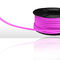 Taśma elastyczna LED Neon Flex o grubości 12 mm do cięcia w kolorze fioletowym z wodoodporną zaślepką
