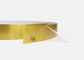 Profil litery kanału ze szczotkowanego złota 0,8 mm aluminiowa listwa ozdobna Płaska aluminiowa cewka